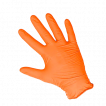 Перчатки нитриловые оранжевые особопрочные